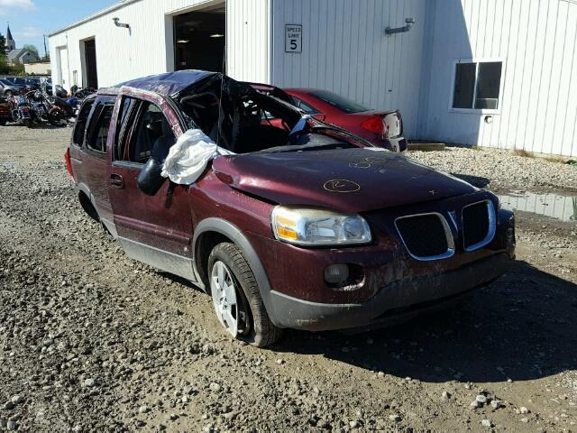 1GMDU03118D125664 - 2008 PONTIAC MONTANA SV BURGUNDY photo 1