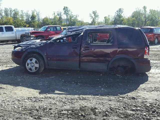 1GMDU03118D125664 - 2008 PONTIAC MONTANA SV BURGUNDY photo 9