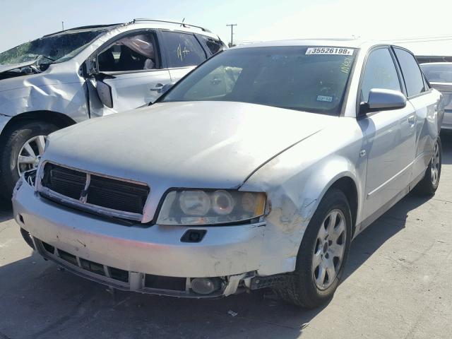 WAUJC68E43A123620 - 2003 AUDI A4 1.8T GRAY photo 2