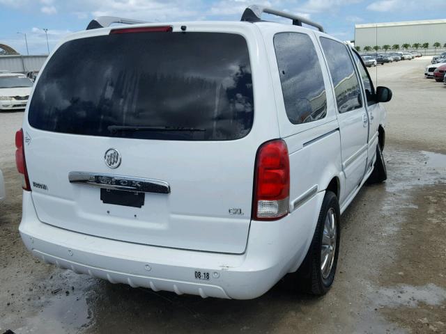 5GADV33L75D202152 - 2005 BUICK TERRAZA CX WHITE photo 4