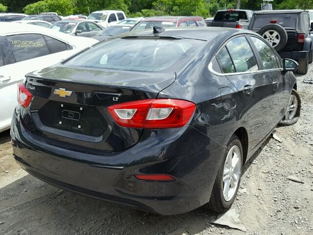 1G1BE5SM1H7184108 - 2017 CHEVROLET CRUZE LT BLACK photo 4