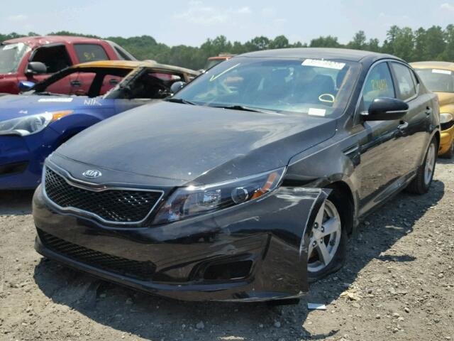 5XXGM4A73EG280167 - 2014 KIA OPTIMA LX BLACK photo 2