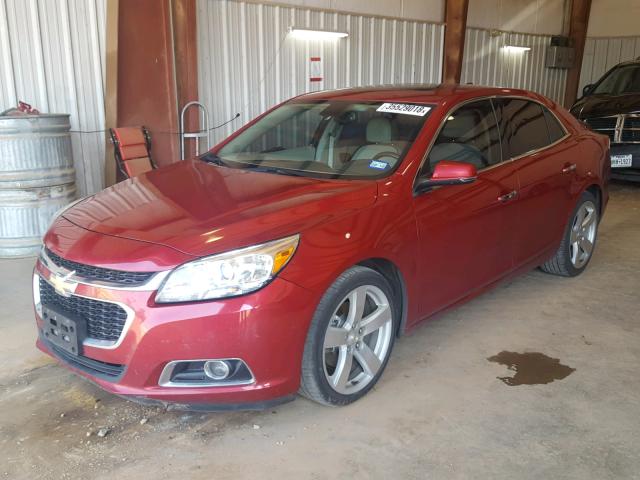 1G11J5SX7EF219267 - 2014 CHEVROLET MALIBU LTZ 红色 照片 2