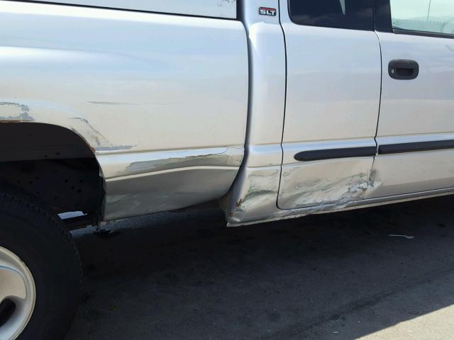 3B7HC13Z31G758535 - 2001 DODGE RAM 1500 SILVER photo 9