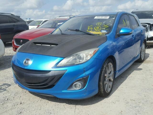 JM1BL1K43B1389560 - 2011 MAZDA SPEED 3 蓝色 照片 2