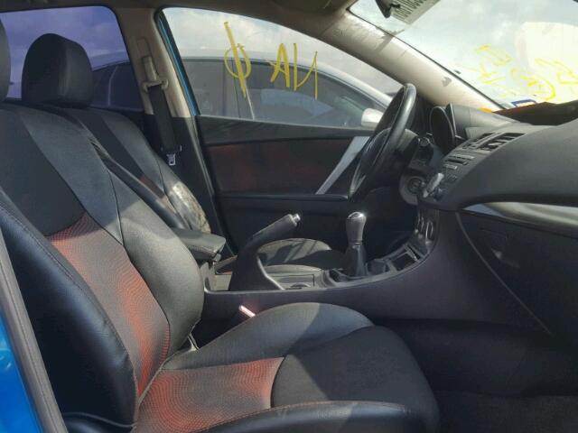 JM1BL1K43B1389560 - 2011 MAZDA SPEED 3 蓝色 照片 5