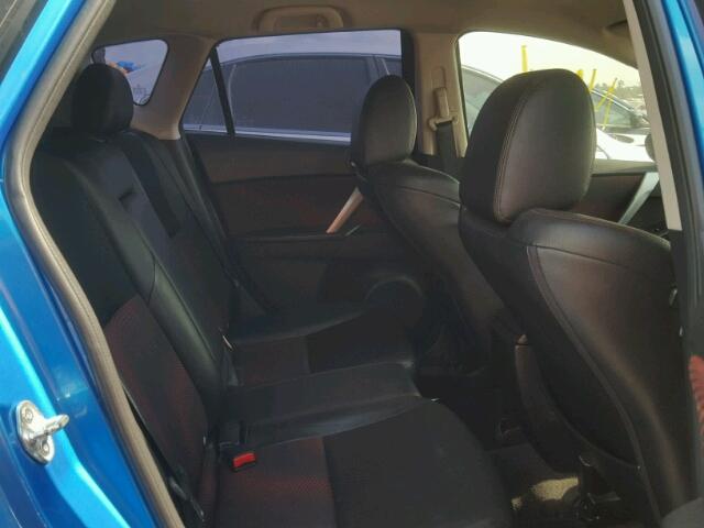 JM1BL1K43B1389560 - 2011 MAZDA SPEED 3 蓝色 照片 6