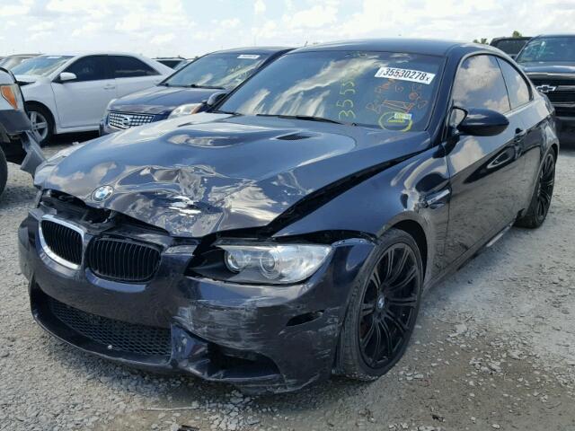WBSKG9C50DJ593061 - 2013 BMW M3 BLACK photo 2