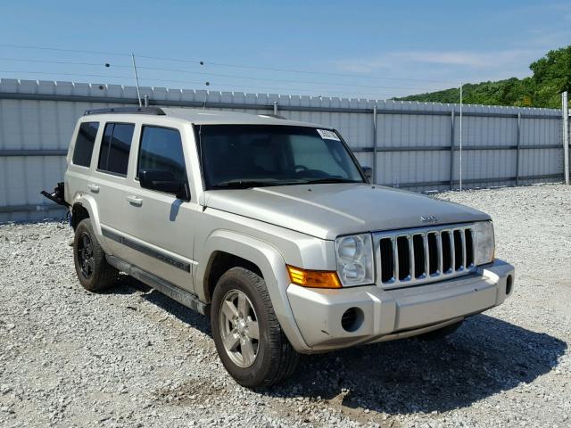 1J8HH48P17C505826 - 2007 JEEP COMMANDER Gümüş foto 1