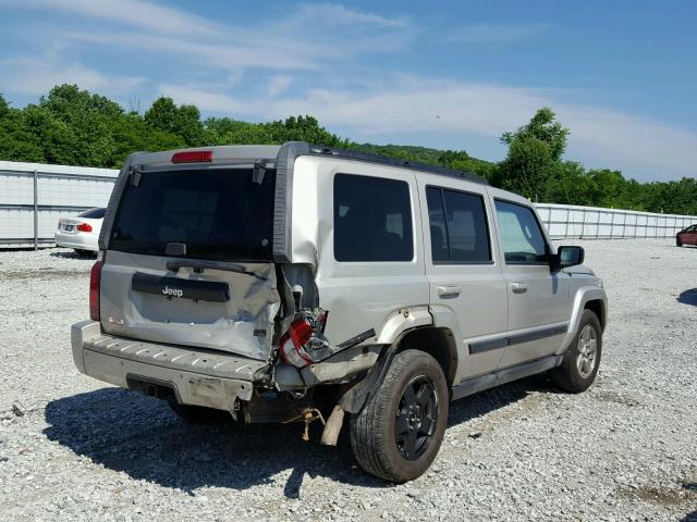 1J8HH48P17C505826 - 2007 JEEP COMMANDER Gümüş foto 4
