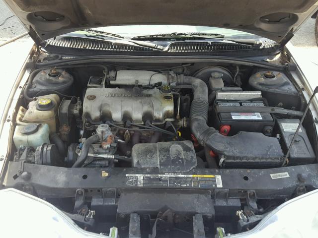 1G8ZP12802Z237463 - 2002 SATURN SC1 SILVER photo 7