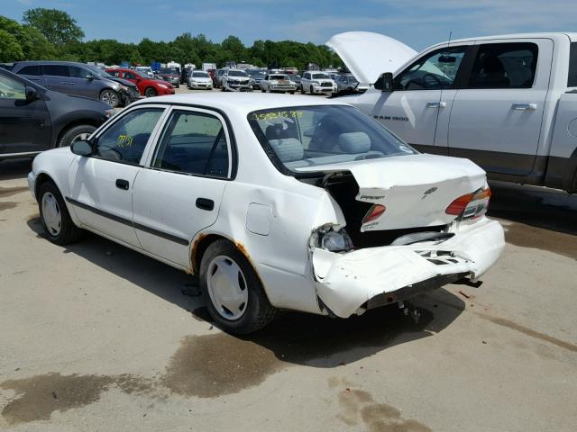 1Y1SK52831Z429872 - 2001 CHEVROLET GEO PRIZM 白色 照片 3