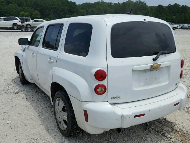 3GNDA13D88S540002 - 2008 CHEVROLET HHR LS WHITE photo 3
