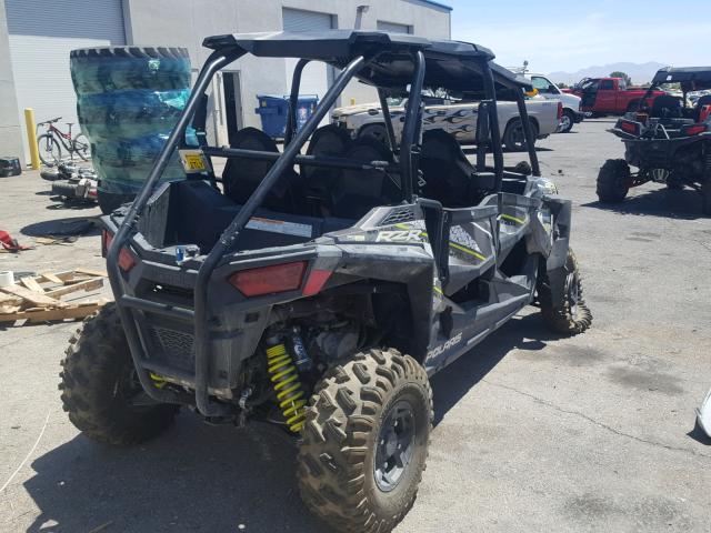 3NSVCE874HH014317 - 2017 POLARIS RZR 4 900 GRAY photo 4