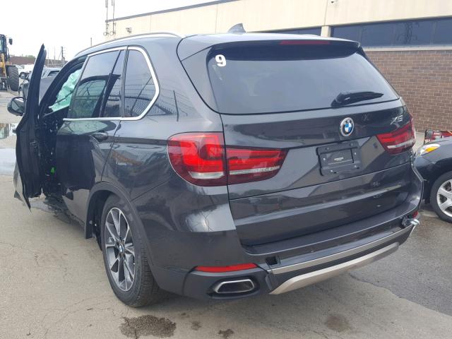 5UXKR0C54J0X88531 - 2018 BMW X5 XDRIVE3 BLACK photo 3