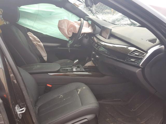 5UXKR0C54J0X88531 - 2018 BMW X5 XDRIVE3 BLACK photo 5