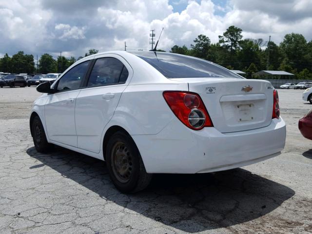 1G1JA5SHXD4247972 - 2013 CHEVROLET SONIC LS 白色 照片 3