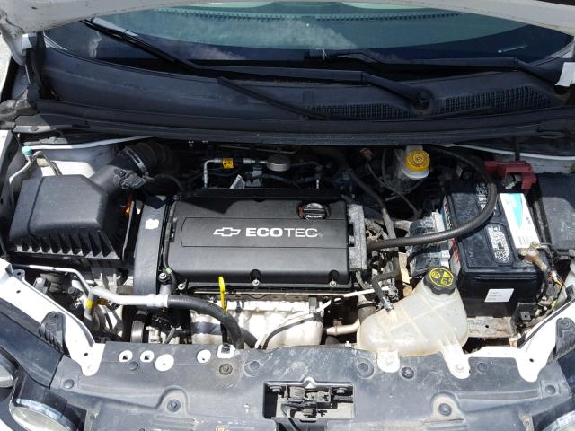 1G1JA5SHXD4247972 - 2013 CHEVROLET SONIC LS 白色 照片 7