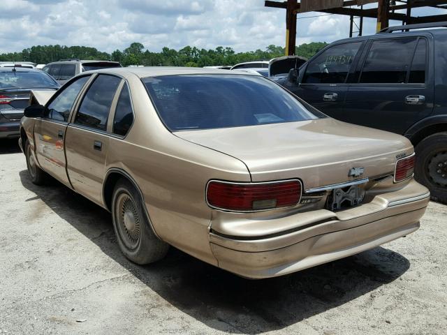 1G1BL52W8SR132641 - 1995 CHEVROLET CAPRICE CL TAN photo 3