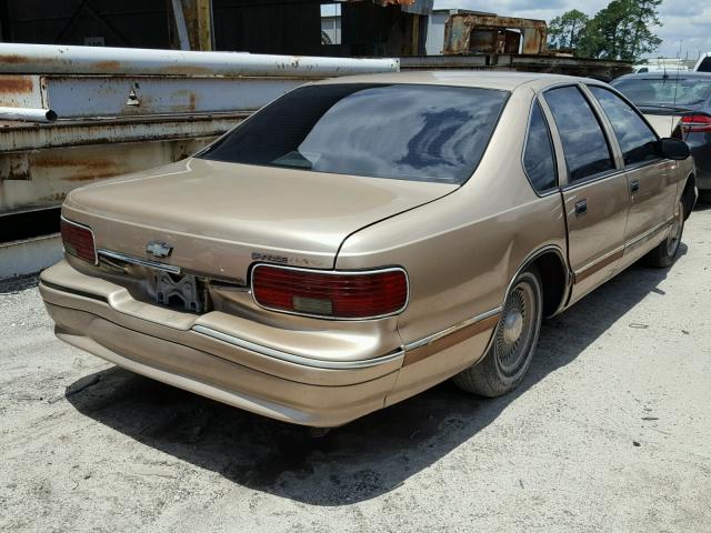 1G1BL52W8SR132641 - 1995 CHEVROLET CAPRICE CL 棕色 照片 4