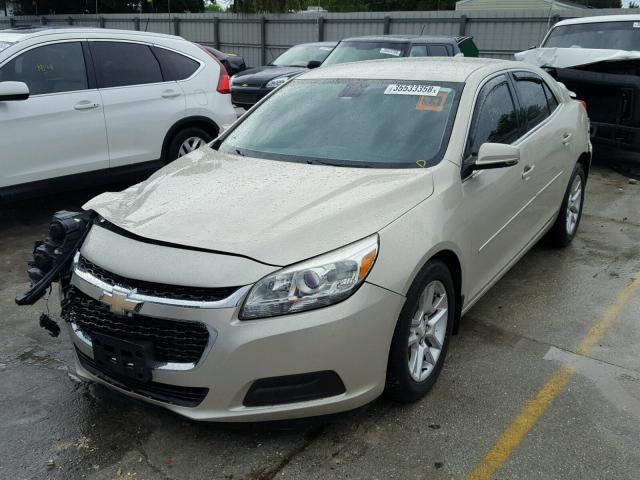1G11C5SL2FF104116 - 2015 CHEVROLET MALIBU 1LT 棕色 照片 2