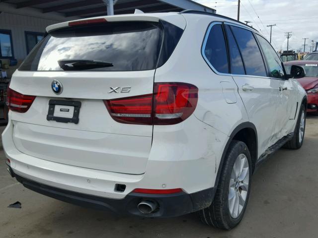 5UXKR2C56G0R73507 - 2016 BMW X5 SDRIVE3 WHITE photo 4