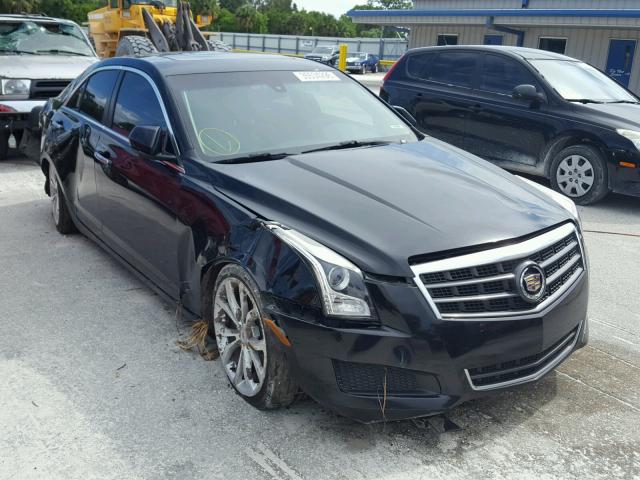 1G6AA5RX7E0114778 - 2014 CADILLAC ATS BLACK photo 1