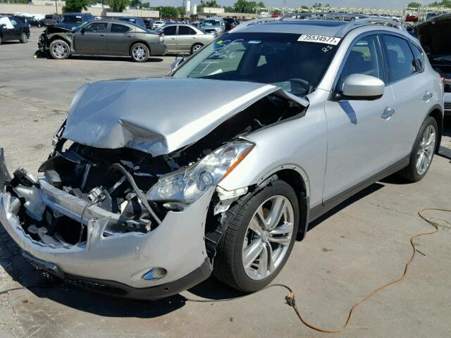 JN1AJ0HR6BM854767 - 2011 INFINITI EX35 BASE SILVER photo 2