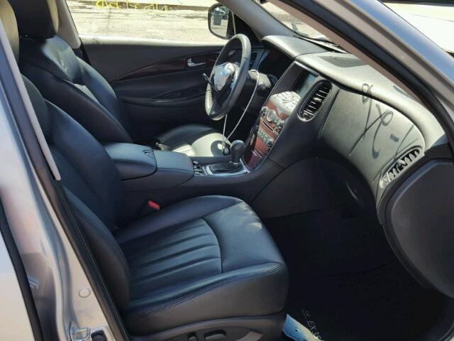 JN1AJ0HR6BM854767 - 2011 INFINITI EX35 BASE SILVER photo 5