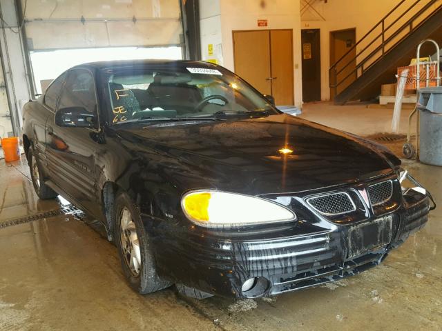 1G2NF12E71M521153 - 2001 PONTIAC GRAND AM S შავი ფოტო 1