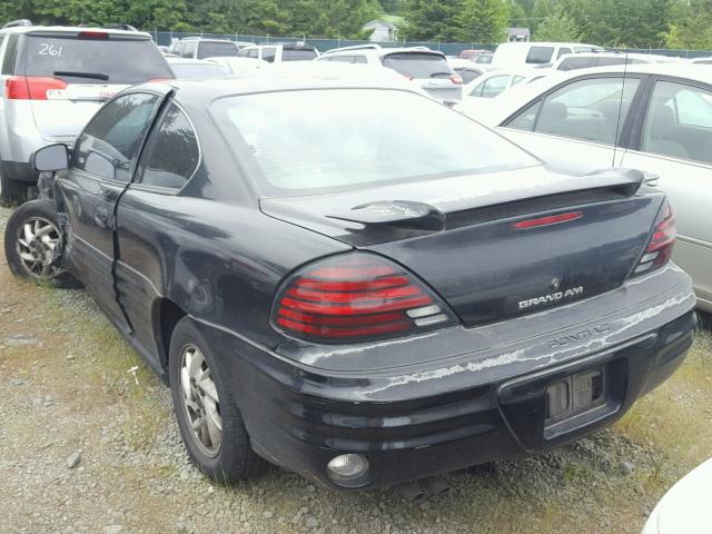 1G2NF12E71M521153 - 2001 PONTIAC GRAND AM S შავი ფოტო 3