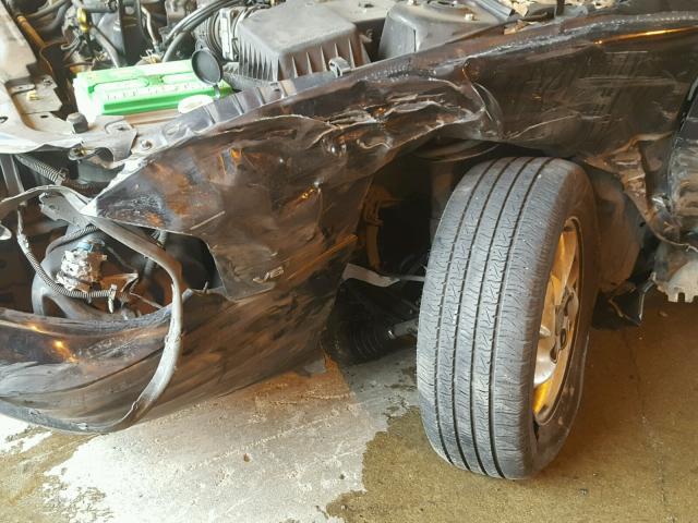 1G2NF12E71M521153 - 2001 PONTIAC GRAND AM S შავი ფოტო 9