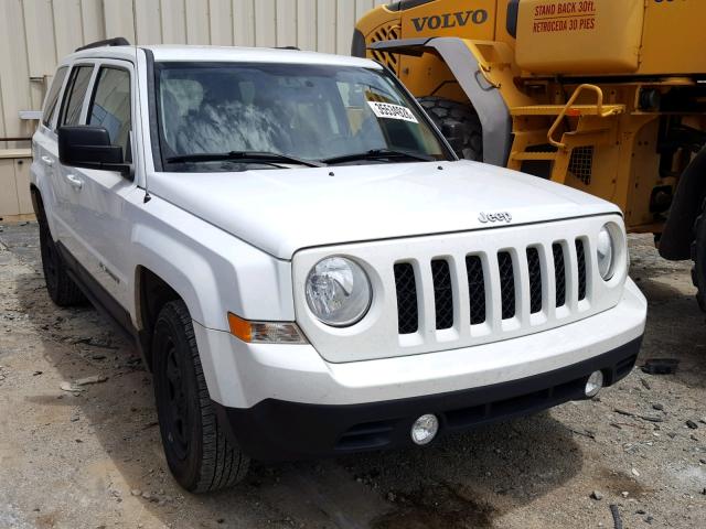 1C4NJPBB4ED859215 - 2014 JEEP PATRIOT SP WHITE photo 1