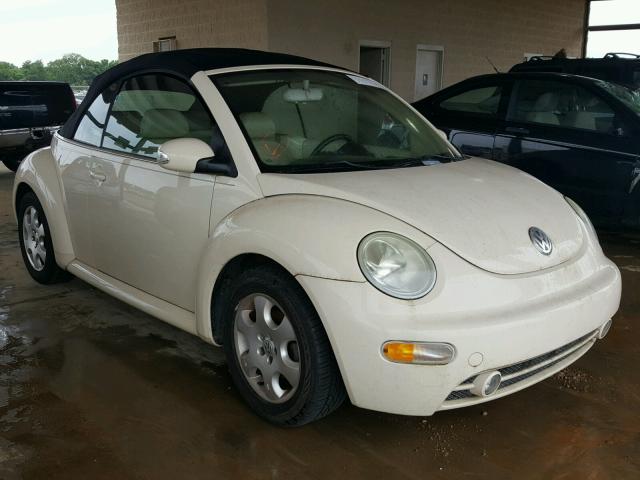 3VWCK21Y03M310283 - 2003 VOLKSWAGEN NEW BEETLE 奶油色 照片 1