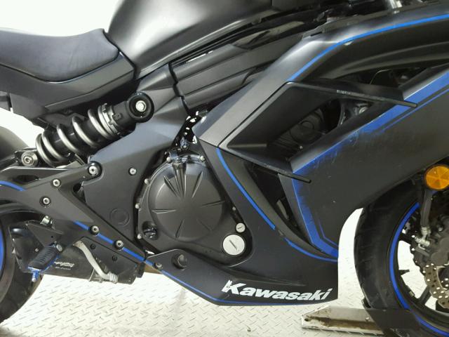 JKAEXEE16EDA15700 - 2014 KAWASAKI EX650 E BLUE photo 11