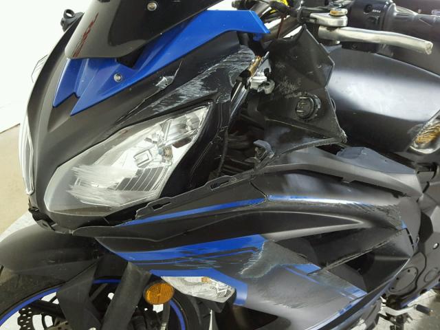 JKAEXEE16EDA15700 - 2014 KAWASAKI EX650 E BLUE photo 16