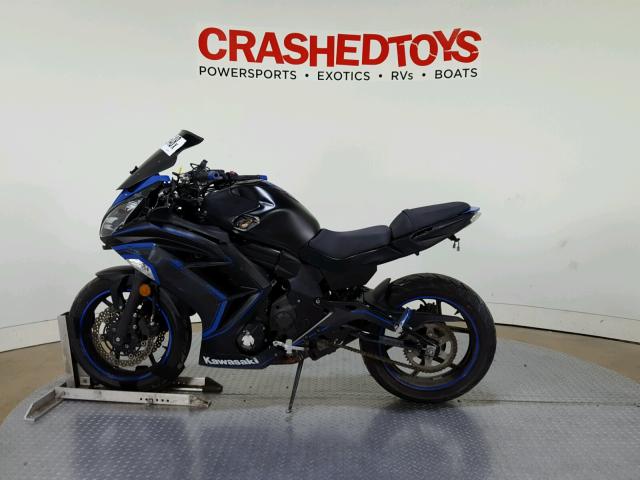 JKAEXEE16EDA15700 - 2014 KAWASAKI EX650 E BLUE photo 5