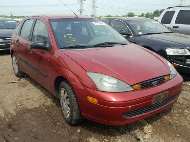 3FAFP373X4R108130 - 2004 FORD FOCUS ZX5 RED photo 1