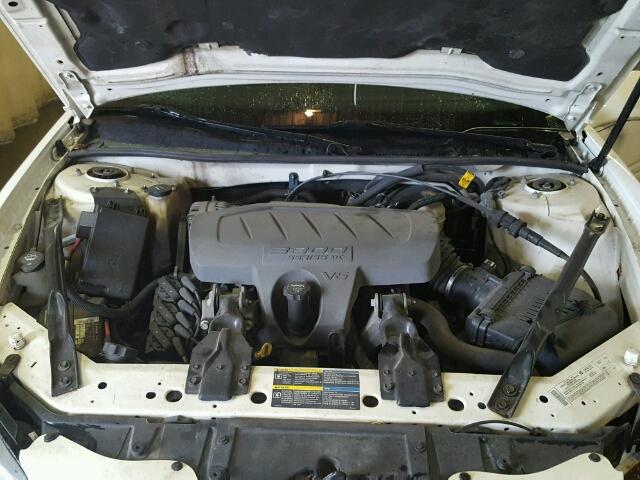 2G2WP552761200646 - 2006 PONTIAC GRAND PRIX WHITE photo 7