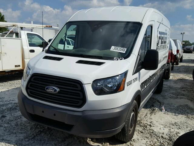 1FTSW2CG4FKB15287 - 2015 FORD TRANSIT T- WHITE photo 2