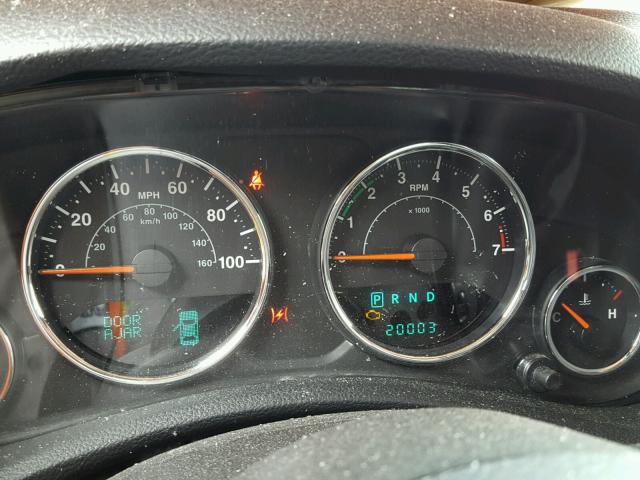 1C4AJWAG0DL558077 - 2013 JEEP WRANGLER S RED photo 8