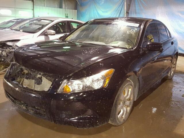 1HGCP26829A132400 - 2009 HONDA ACCORD EXL BLACK photo 2