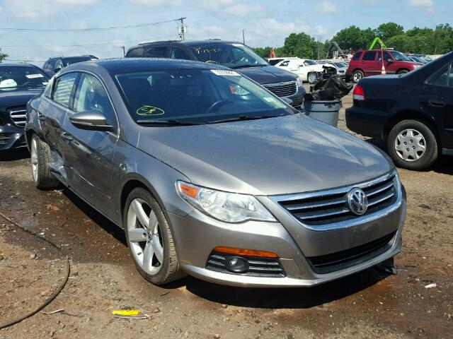 WVWHP7AN6CE528649 - 2012 VOLKSWAGEN CC LUXURY GRAY photo 1