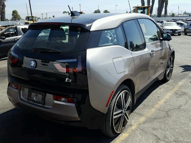 WBY1Z4C59FV504971 - 2015 BMW I3 SILVER photo 4