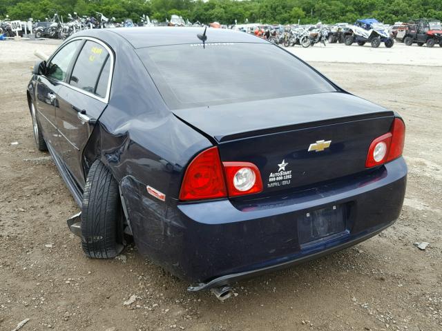 1G1ZB5E15BF320584 - 2011 CHEVROLET MALIBU LS Mavi foto 3