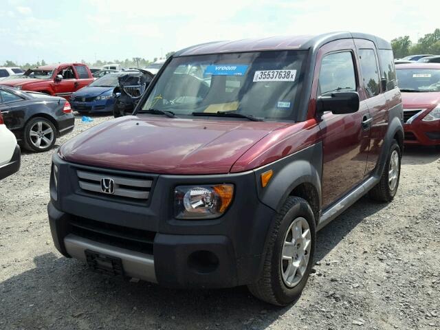 5J6YH17338L009460 - 2008 HONDA ELEMENT LX TWO TONE photo 2