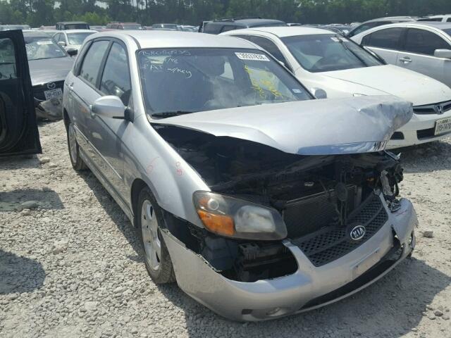 KNAFE161385020966 - 2008 KIA SPECTRA5 5 SILVER photo 1