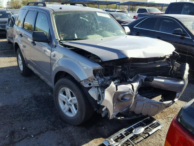 1FMCU49H38KC38907 - 2008 FORD ESCAPE HEV GRAY photo 1