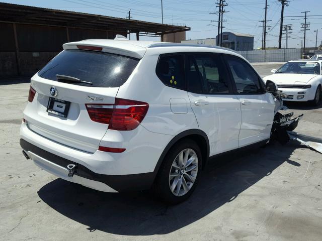 5UXWZ7C34H0V89935 - 2017 BMW X3 SDRIVE2 Ақ фото 4