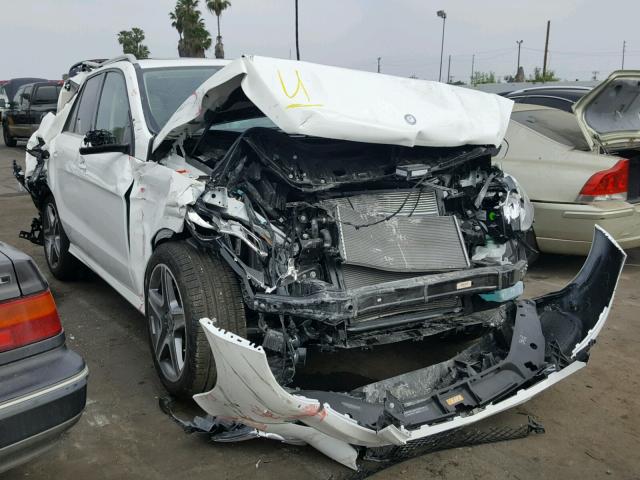 4JGDA5GB4HA927846 - 2017 MERCEDES-BENZ GLE 400 4M WHITE photo 1